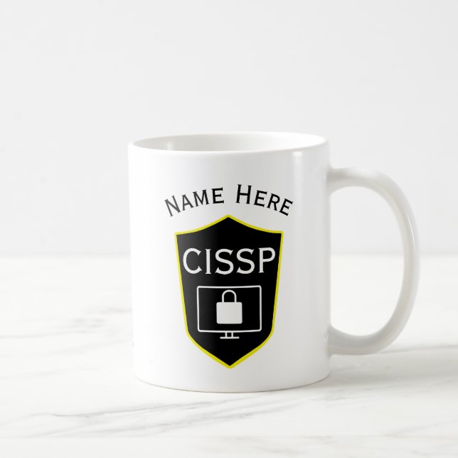Certifiering av IT CISSP-tjänst för informationste Kaffemugg (Höger)