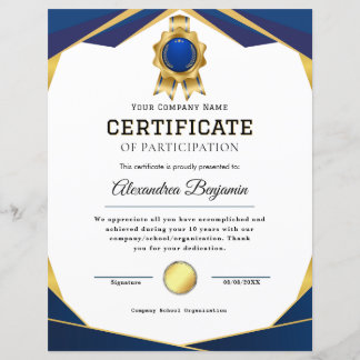 Certifikat för bedömning