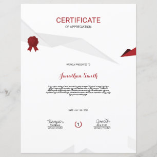 Certifikat för bedömning