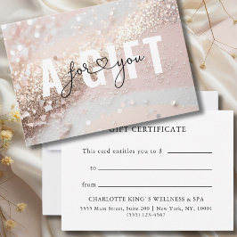 CERTIFIKAT FÖR BUSINESS GRANT | GLITTER