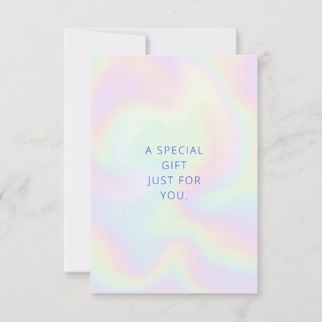 Certifikat för gåva av bestrålad karaktär (Framsida)