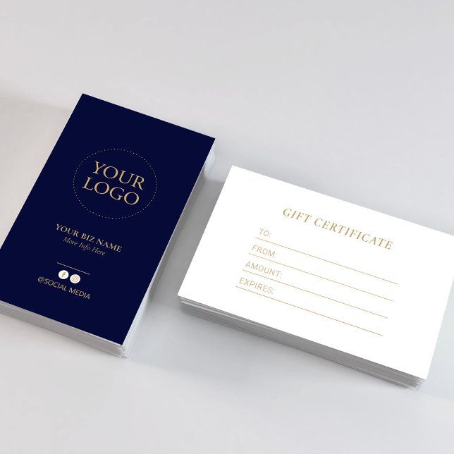 Certifikat för gåva från Modern Navy & Guld Busine (Skapare uppladdad)