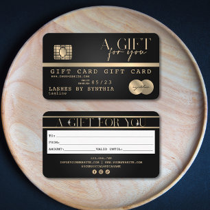 Certifikat för Kredit-kort med modernt Chic