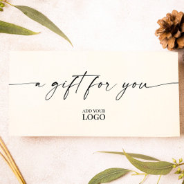 Certifikat för Logotyp av modern Elegant