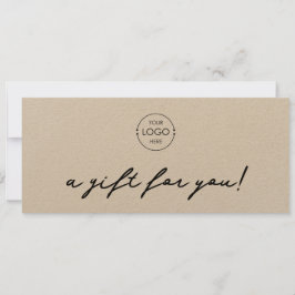 Certifikat för logotyp med minimalistiskt Rustic K