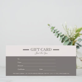 Certifikat för moderna minimalistiska Professionel