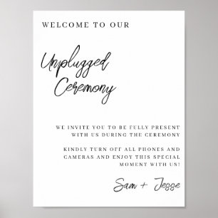 Certifikat för oansluten Bröllop-Ceremony Poster