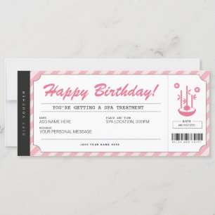 Certifikat för Rosa av gift-kupong för kurvdag
