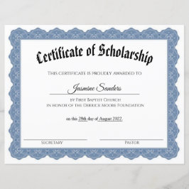 Certifikat för skolgång