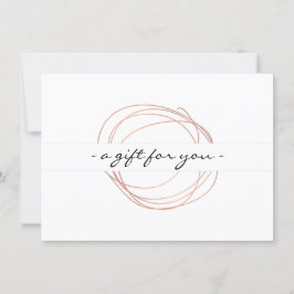 Certifikat för skriptgåva från Ro Guld Designer