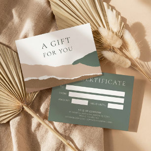 Certifikatkort för utfärdande av certifikat för be