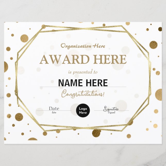 Certifikatmall (Framsida)