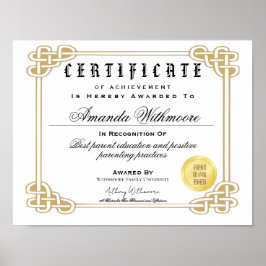 Certifikatmallar för anpassningsbar poster
