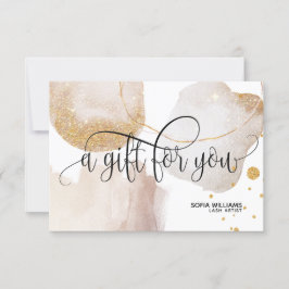 Certifikatpresentkort för modern abstrakt