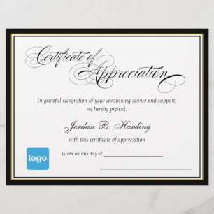 Certifikatpris - lägg till Logotyp