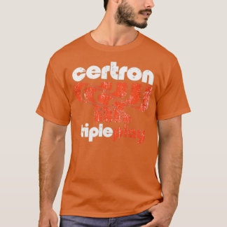 Certron Cassette Tape T-Shirt - Retro 80-talskasse