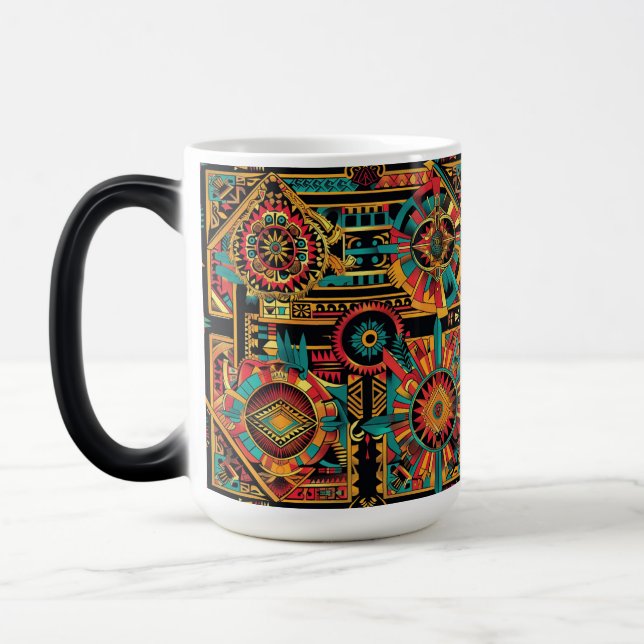 Cerulean 'Aztec Dream' 444 ml Morphing Mugg (Vänster)