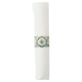 Cerulean Bloom Tapestry Party Cocktail Servett