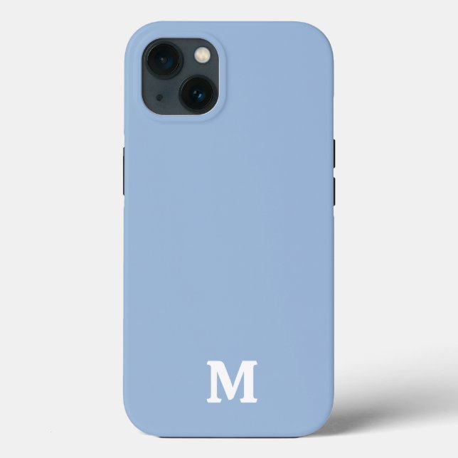 Cerulean Blue Solid Färg (Baksida)