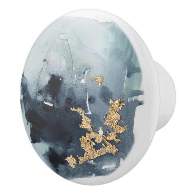 Cerulean & Guld Knopp (Höger)