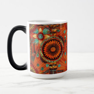 Cerulean "Intricate Echoes" Enigmatic Morphing Mug Magisk Mugg