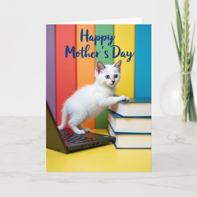 Cerulean Kittens Morsdagskort Kort (Framsida)