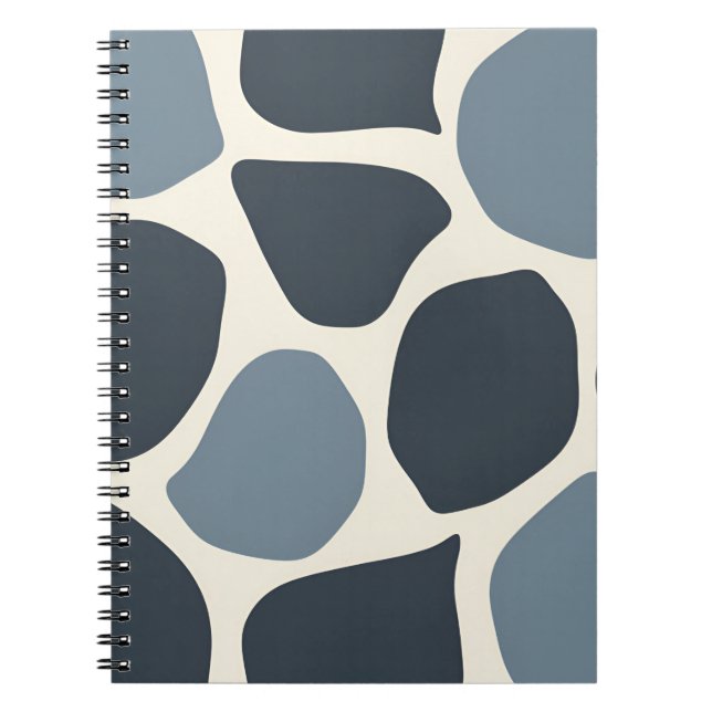 Cerulean Mist Drift journal Anteckningsbok (Framsidan)