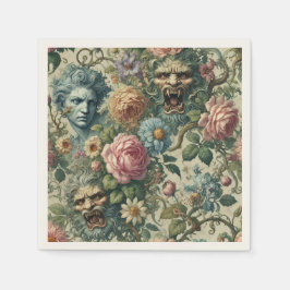 Cerulean Muse - Gothic Victorian Pappersservett