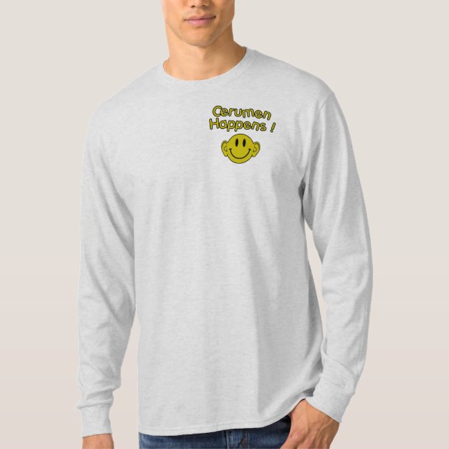 cerumen händer t-shirt (Framsida)