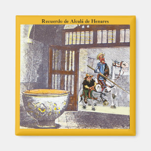 Cervantes dopfunt i Alcalá de Henares Magnet