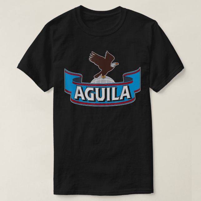 Cerveza Aguila eller Beer Sinigual och Siempre Dec T Shirt (Design framsida)