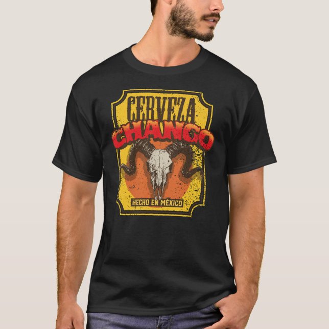 Cerveza Chango Classic T-Shirt (Framsida)