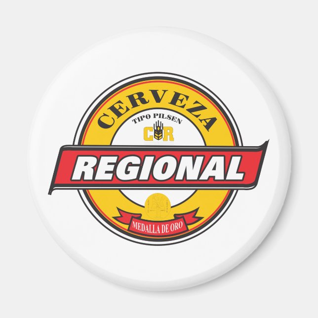 Cerveza Regional Magnet (Framsidan)