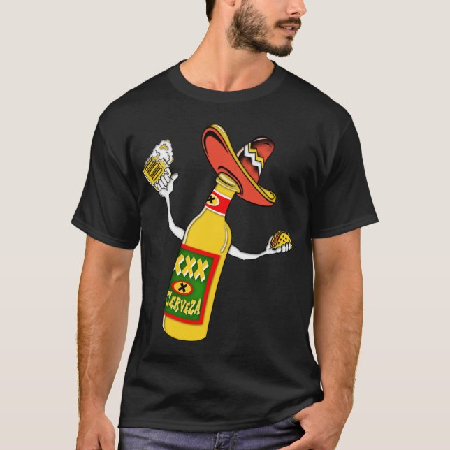 Cerveza T-shirt (Framsida)