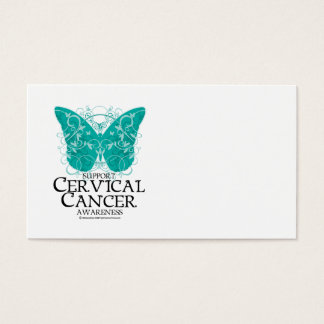 Cervical Cancer Butterfly Visitkort