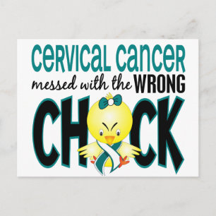Cervical Cancer har fått fel Chick Vykort