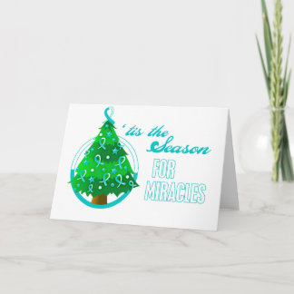 Cervical Cancer jul Miracles Helgkort