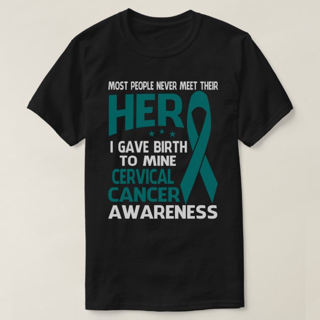 Cervical Cancer Shirt, vissa möter aldrig dem T Shirt (Design framsida)