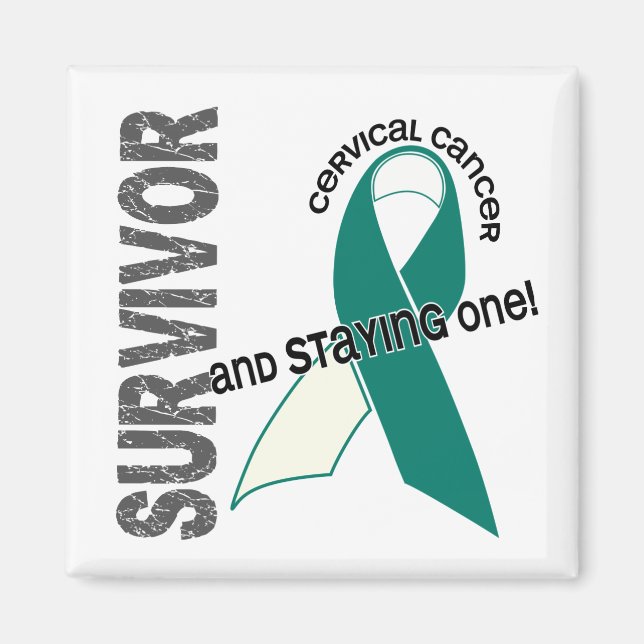 Cervical Cancer Survivor Magnet (Framsidan)
