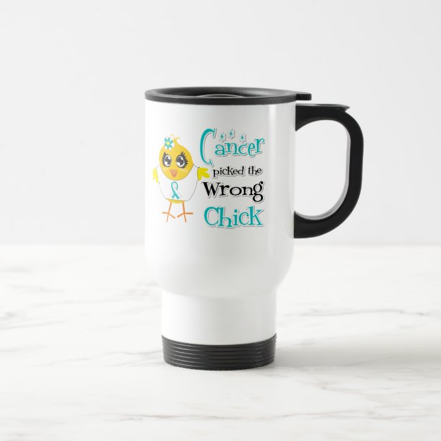 Cervical cancer valde den fla chicken resemugg (Höger)