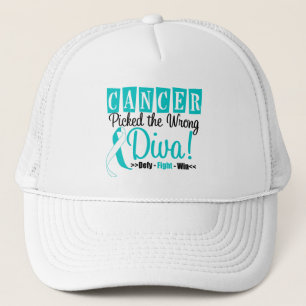 Cervical cancer valde den fla divaen v2 truckerkeps