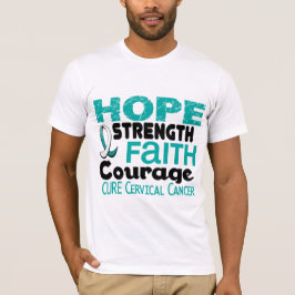 Cervical cancerHOPP 3 Tee Shirt