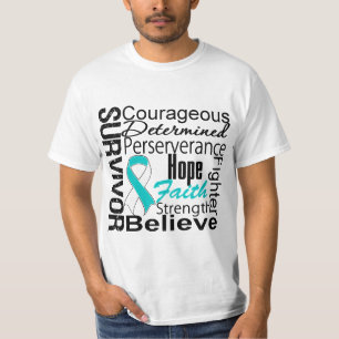 Cervical canceröverlevandeCollage T-shirt