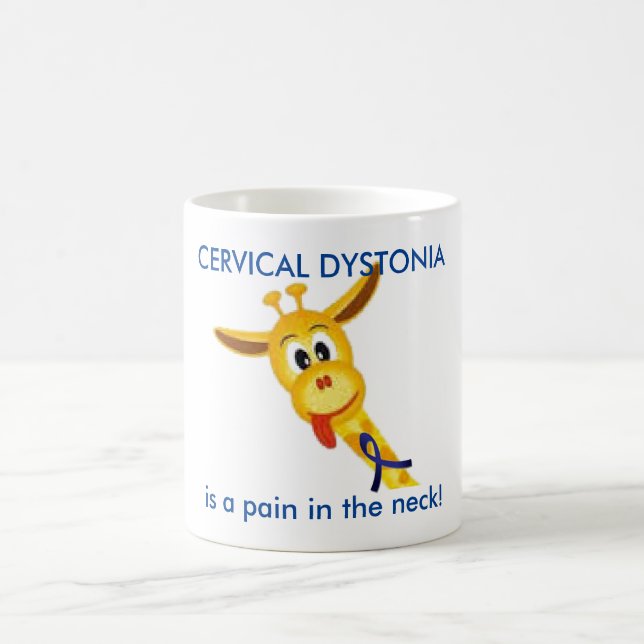 Cervical Dystoniamedvetenhetmugg Kaffemugg (Center)