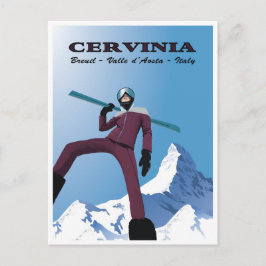 Cervinia,Breuil,Valle d'Aosta,Italien Vykort
