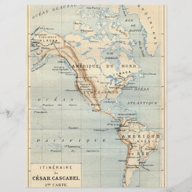 'César Cascabel' av George Roux Scrapbookpapper (Framsida)
