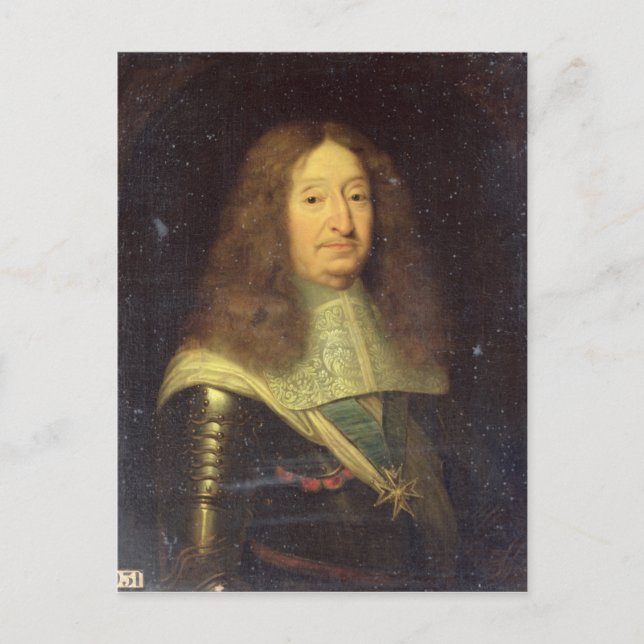 Cesar de Bourbon Duke of Vendome and Beaufort Vykort (Framsida)