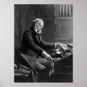 Cesar Franck på trösta av organ Poster