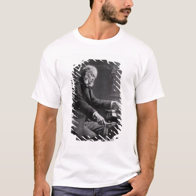 Cesar Franck på trösta av organ T-shirt (Framsida)