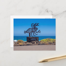 César Manrique Hummer Skulptur, Jameos del Agua Vykort